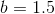 b=1.5