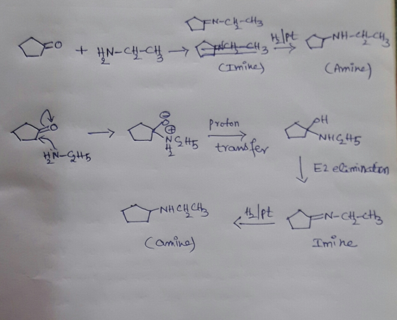 CAmine NGH trans 보N_SH5 N-CH-C Comina) Imine