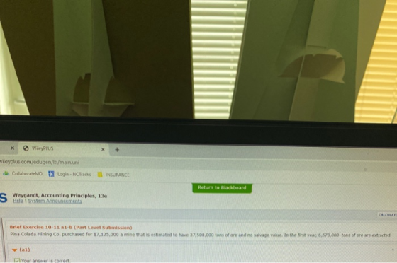 WileyPLUS +. vileyplus.com/edugen/iti/main.uni ColaborateMD Login - NCTracks INSURANCE Return to Blackboard Weygandt, Account