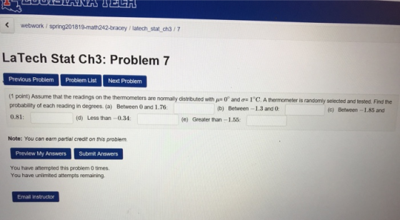 Kwebwork spring201819-math242-bracey/latech stat_ch3 / 7 LaTech Stat Ch3: Problem 7 Previous Problem Problem List Next Proble