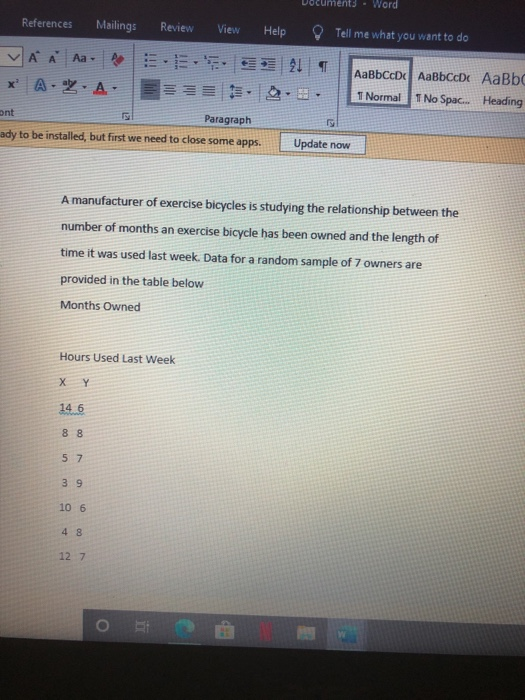 Documents Word References Mailings Review View Help Tell me what you want to do AA Aa- X ARYA AaBbccDc AaBbCcDc AaBbc T Norma