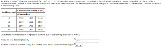 An article in the ACI Materials Journal (Vol. 84, 1987, pp. 213-216) describes several experiments investigating the rodding