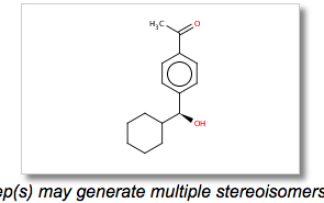 p(s) may generate multiple stereoisomers