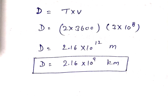 Da TXV D. (2x3600) (3x108) D. 2016 xlo m 9 D 2.16 x 10 km -