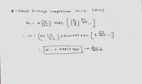 di Ideal a-stage compression n.1.2. (N=2) we=N [no] mi mrt, (C) [6%) *_] :,10=(2x 0-2 9 2x1.2 - 1.2. x mxa. 287 X 300 [ : -]