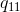 q_{11}