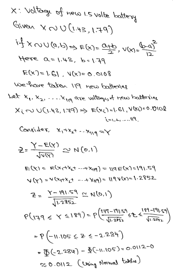 : Voltage of neo IS volte batter 2. lo-a) Here a=1.42, b=1.79 e atake new bolterieg 떠,L, .. 119. Соп.gider, х,**1+--X117: 2. 1-28S5 P(-11.10963:-2.284