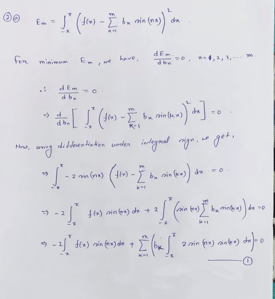20 Em= (1o – ben nin (my) on for minimum Em, we have, = 0 , =0,2,3,. m. d Em. . n=9, 2, 3,-.-.m minimum - = 0, don m we have.