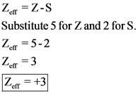 Zer = Z-S
Substitute 5 for Z and 2 for S.
Zer = 5-2
Zer = 3
Zor = +3
