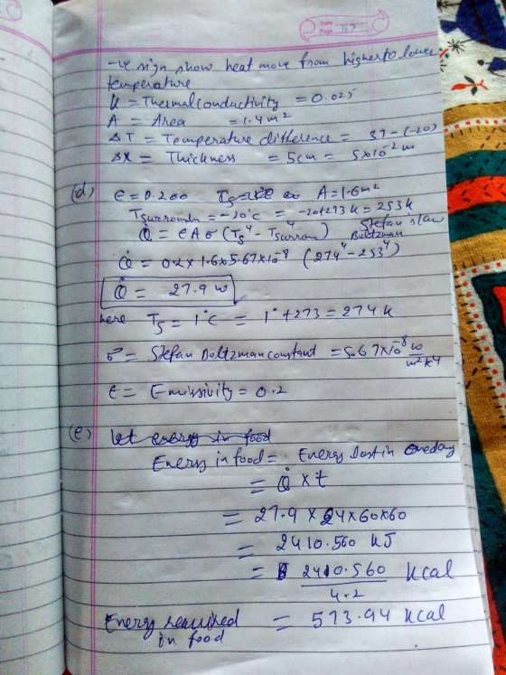 Date hisherto loue Mn phow heat moir from tenpesahure Thermaltouducheity =0.02) A Ahea AT Teuperatue dilen X Tuch nen 37-(-20