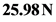 25.98 N

