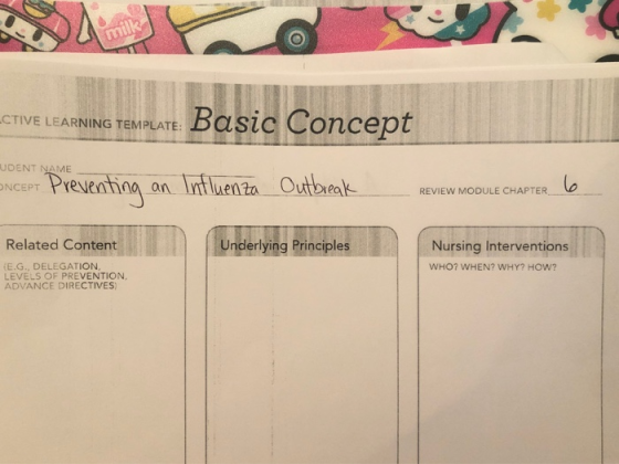 milk Basic Concept CTIVE LEARNING TEMPLATE: UDENT NAME Preventing an Influenza Outbreak ONCEPT REVIEW MODULE CHAPTER Related