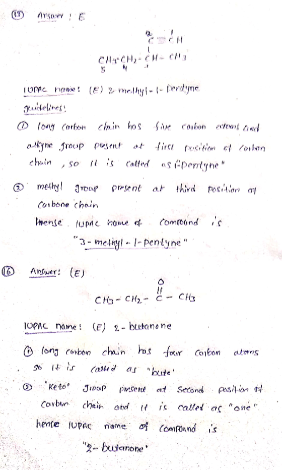 CHECHE CH= ella luenc rene: (E) Havebyl-1 trutyne o long Corbea chain hos alkyne group present at chain , so it is called siv