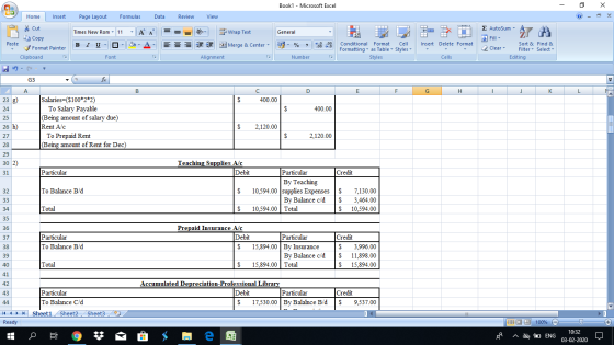 Book1 - Microsoft Excel - X Home Insert Page Layout Formulas Data Review View Cut Copy ♡ General - Wrap Text Merge & Center 1