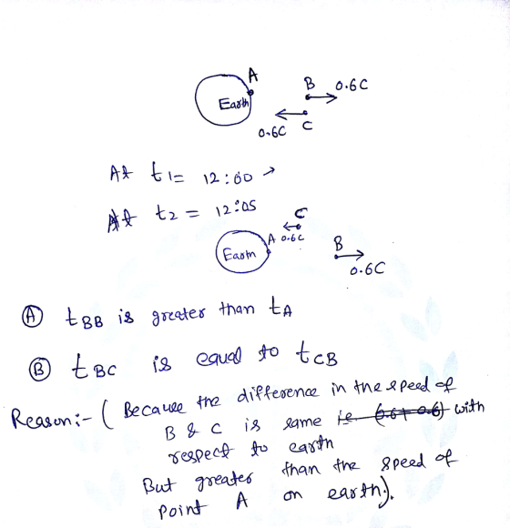 B o.6C Eash ヒ 12:60 2 - 12as tgs is jsxeter than La Reasun BC is same than tre pead ot Point- A ơn