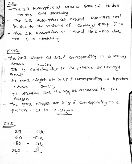 The IR Absorption at arounc Bcoo cm C-H shrutehing is due to the 1690-170 cil The IR Absorpticn at around is due to the prede