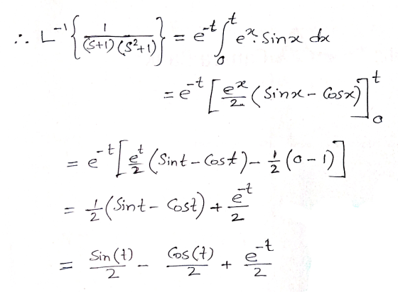 1. LIntram emosina.de *** (sin - Gore] rét[e (Sint - Cost) - ź (0-1] -Ź (Sint- Cost) Sin (7) Cos(1) + TON = 2 2 2