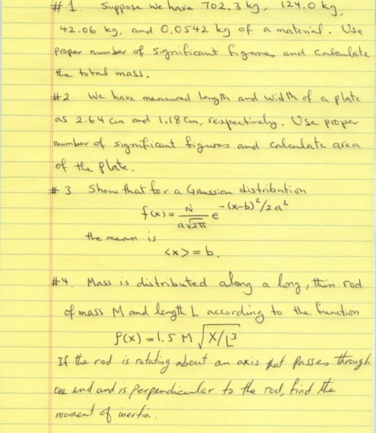 42.06 k5, and 0,0s42 kf a mate.Use anedt cnie late mass #1 Mass.sdistributed ahy a Lona, ttn rod of mass Mad legt actarding to c.om If the red is rotad