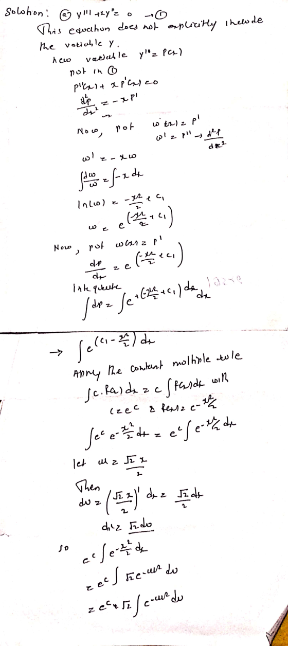 Sololion! @ yıl 2yz o -0 This equahon does not explicitly helo de the variable y . vadable yo= Peel not in ® heo Pxit a plu