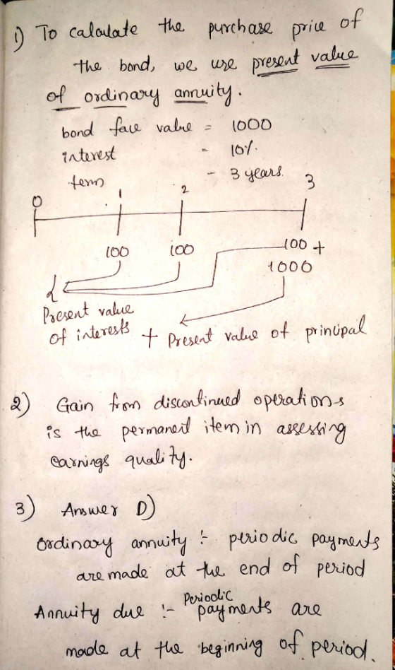 1) To calalate the purchase price of the bond, we ure present value of ordinary annuity. bond face value = 1000 - 107 interes