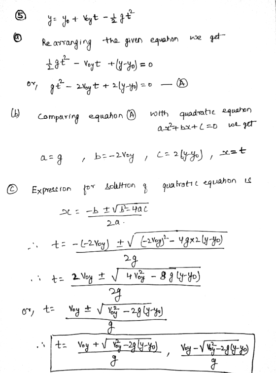 2. C) Compavirg equahon ( oth quad atre equaron 20 2. Vo