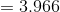 =3,966