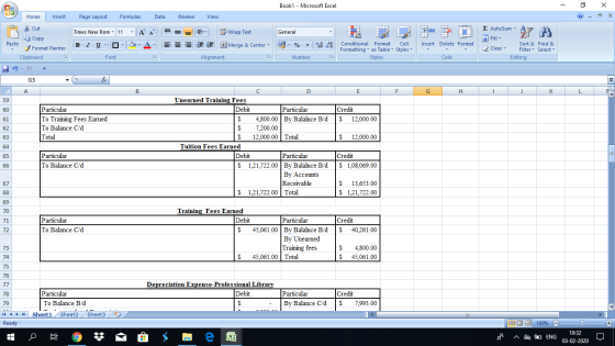 Book1 - Microsoft Excel - X Home Insert Page Layout Formulas Data Review View Cut Copy ♡ General 1 D - Wrap Text Merge & Cent