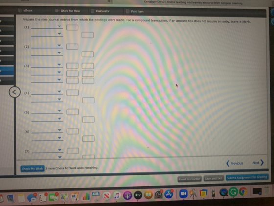 CengageNOWY21 Online teaching and learning resource from Cengage Learning eBook Show Me How Calculator Print Item Prepare the