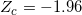\small Z_c=-1.96