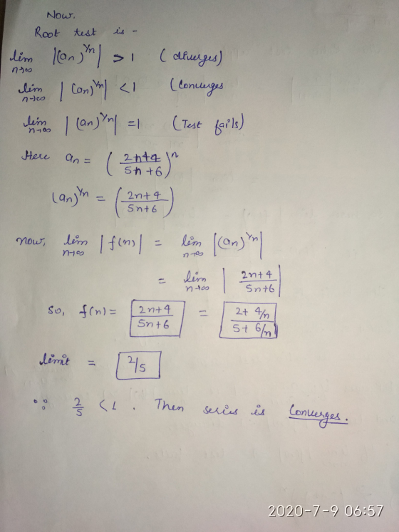 is - Now, Root test dim nes lim nuco dem lon)) si (dluerges) I Cansing <1 (Concages I can) yn = 1 (Test fails) ( anteno) (ang