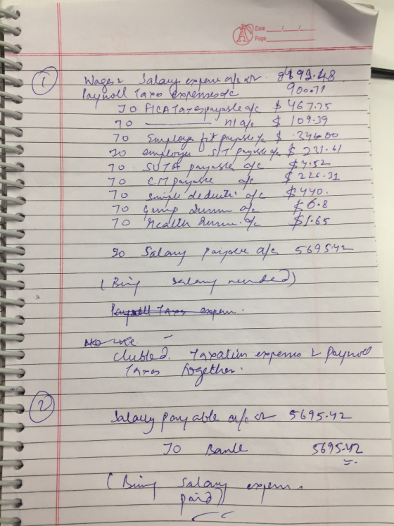AV be Waes & Salaus ex tagnoll Taxes expenses deě I JO FICA Tay espayasle ale 9499,48 900071 $467.75 naje Ś 109.78 - 70 Emplo