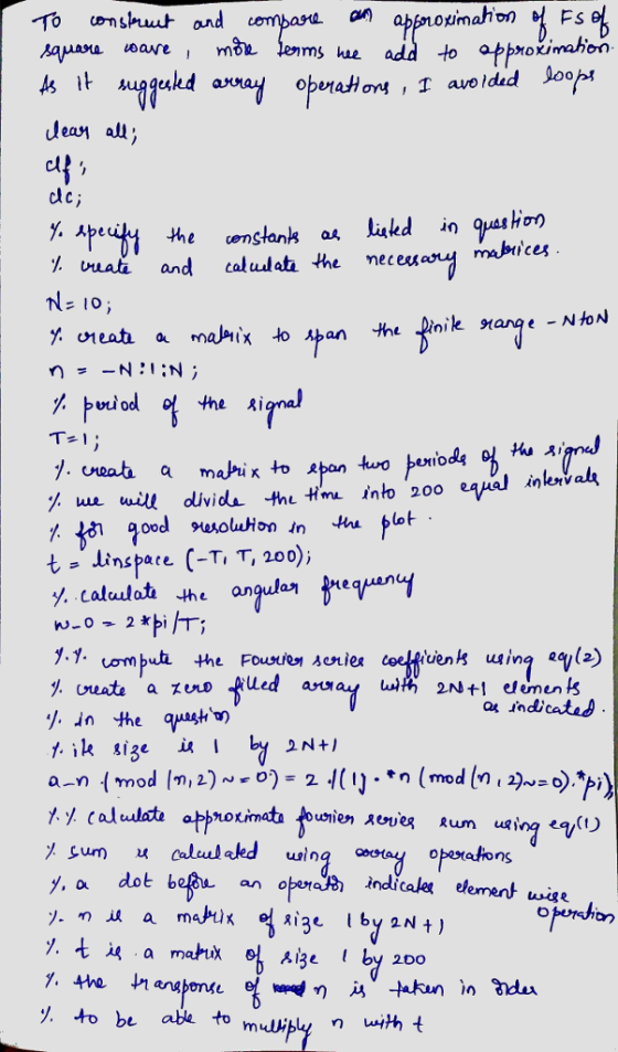 or shut and As it uagukd dean a11; cy cdc; and aludah he cy ies 1 0 two benio t - linspare (-T, T, 200) a* indicatas sum u calul aed uiną y a dot b operations an obera indicak element wig, /. 4+o be abe to mulwbibly n with t