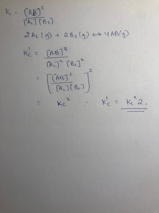 -Ke= CAB ² ГА. ] [6) 2 А2 (0) + ав, 19) e ЧА(4) Kc = [AB] 4 САЈ“ Св.] ГСА072 ( [AL] (BJ) = Ke² Kc = Ke 2.