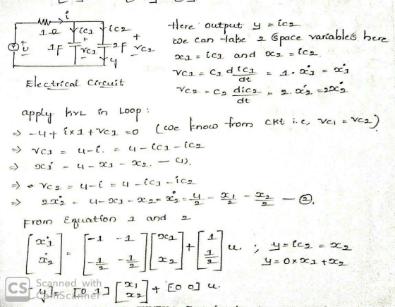 masi dt dt 14 Yeca ficat Here outpeet y =ícs. ou af trica IF vcs We can take 2 Gpace variables here 902 ic and 90g = (cs. El