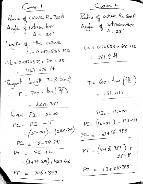 Cave 427. 606 H 35T 丁-700 tan - 133. o17 = 220.709 (24ao) -153.oi 1+68. 983 ナ00>- (220 .79 PC- Q+19.291 ニ(2+79.29) t 427,606 PT 706 , 897 1. 8 PT = 13+28.783