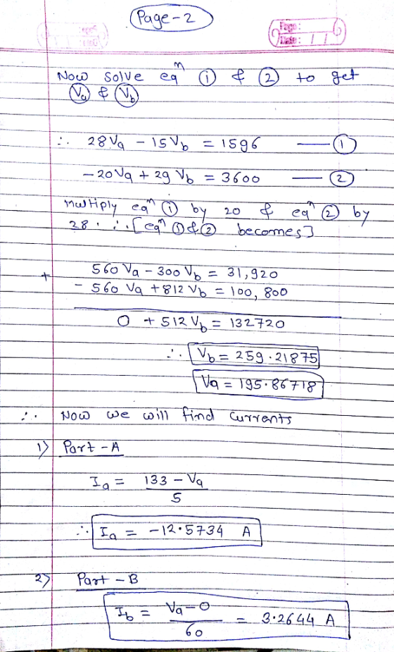 age-2 tegre No SolVe. 2 20 512 V 132720 ..-1. Vb = 259-21875 Fart-A 3-2644 A