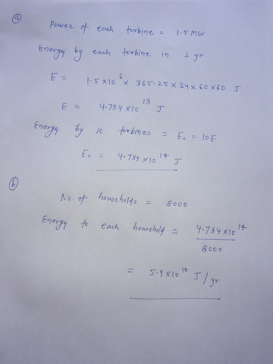 eneryy by each terbine in yr ヒー 1.sxlo 3GS-, 2S乂2y xCox60 丁 13 ene house helds Y-734メ1014- each 10