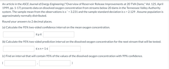 An article in the ASCE Journal of Energy Engineering (Overview of Reservoir Release Improvements at 20 TVA Dams, Vol. 125,