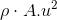 \rho \cdot A.u^{2}