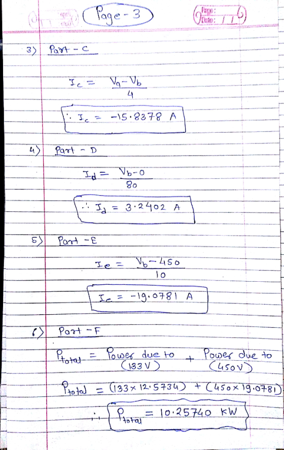 xto 3)| fart-C Ta = 3.2402 A 1.o78 A owe ue lo 133 V uSoN 二C33x 12-5734 4Sox 19.078 = 10:25740 kW
