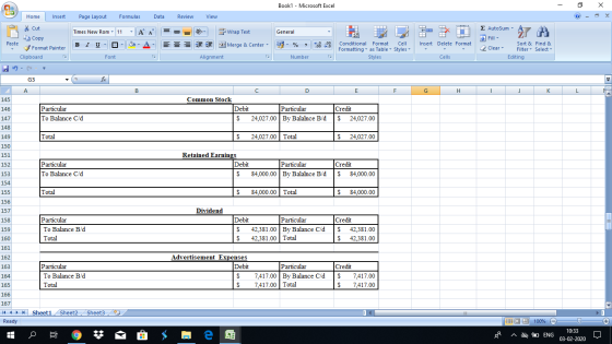 Book1 - Microsoft Excel - X Home Insert Page Layout Formulas Data Review View Cut Copy ♡ General - Wrap Text Merge & Center 1