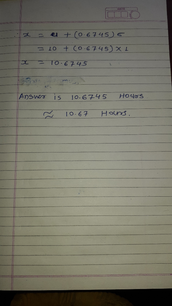 1O 67 45 pá 10.67 Hours