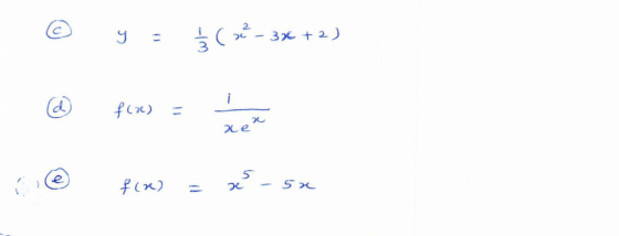 y = ģ ( - 32+2) -. (2 f(3) = xen 5 i fix) 2 5x