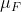 \mu _{F}