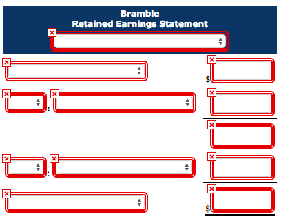 Bramble Retained Earnings Statement