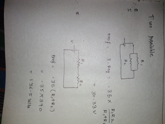 1R2. 30 33 v 2 2. : 136.5 Volts