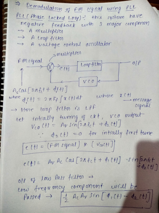 De modulast hegarve foedock wrth 3 mojor compenom → Avcutoge control otlllakor PLL Phac Locked Loa) thiA ryttem ha ve oIp mrssage cegnăl tet intraly tuming t, vce utput o for intally tirst tu Ltw freaumoy compment wiu b