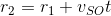 r_2=r_1+v_{SO}t