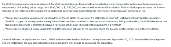 Sandhill Company manufactures equipment. Sandhills products range from simple automated machinery to complex systems contain