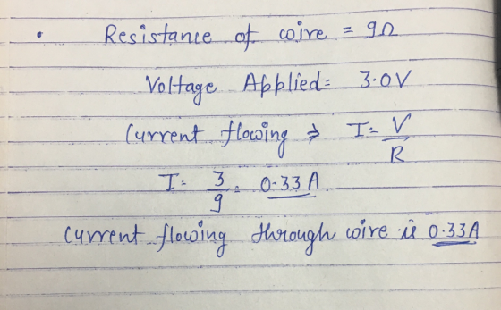 Resistane...a coire Applied: 3:0V Valfage, Curlnoiry dhroinghe toire i o334